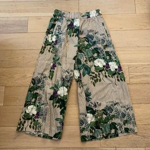 Zara Floral Trousers